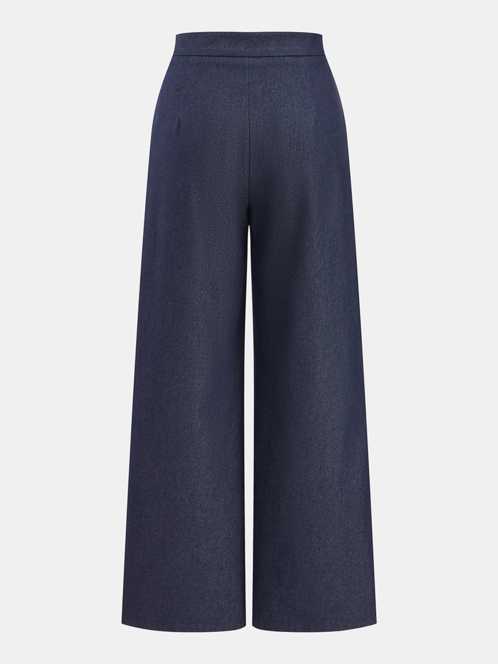 Commense Eyelet Detail Wide Leg Pants - Picture 2 of 4